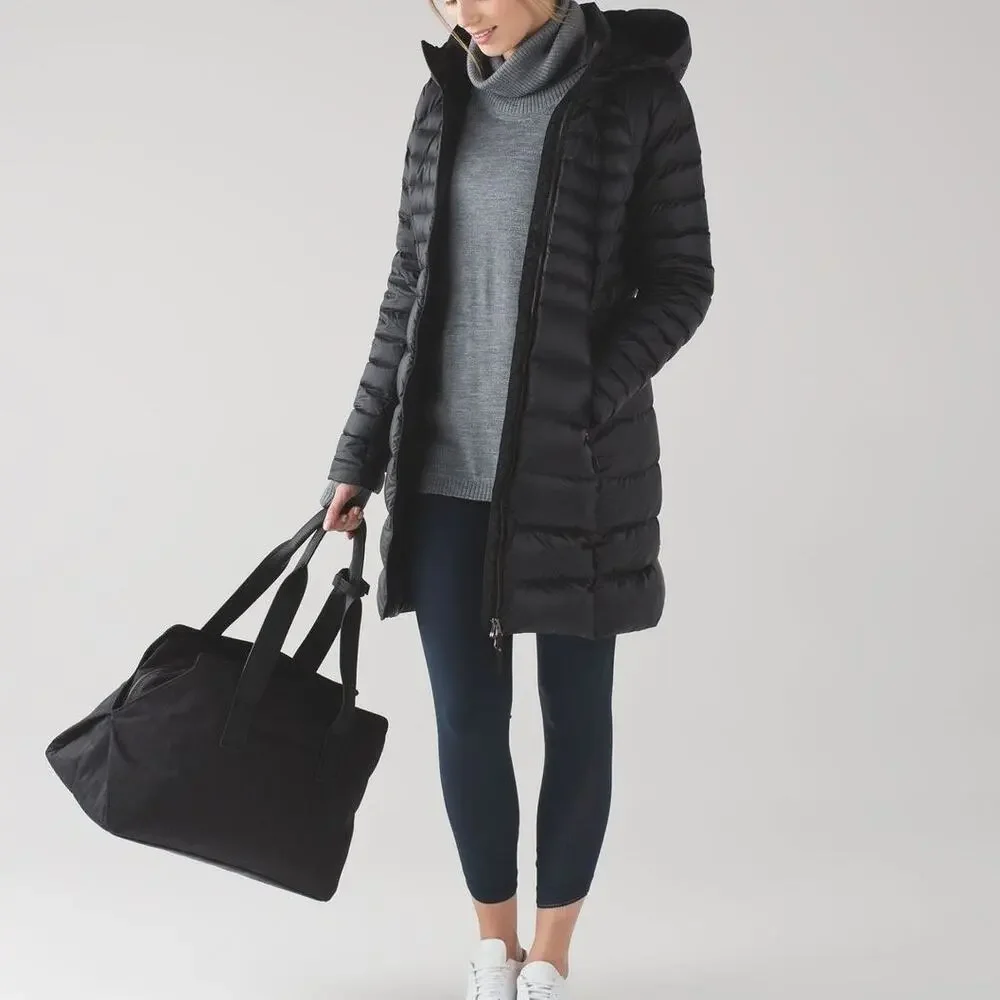 Lululemon Sweat And Savasana Sweater Heathered Medium Grey Merino Wool Cashfeel